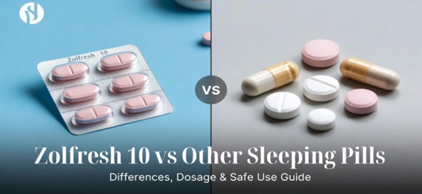 Zolfresh 10 vs Other Sleeping Pills